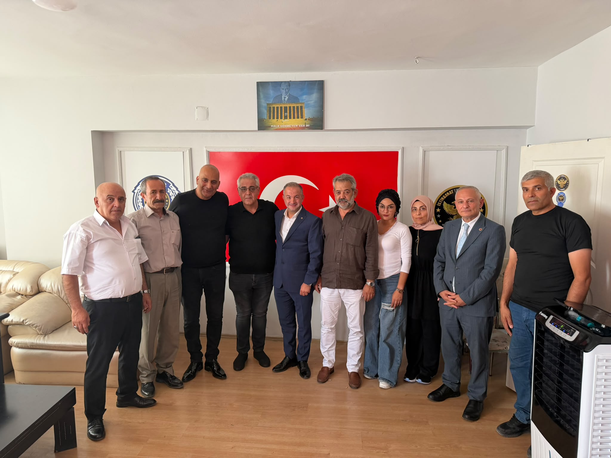 Başkanla Fotoğraflarımız