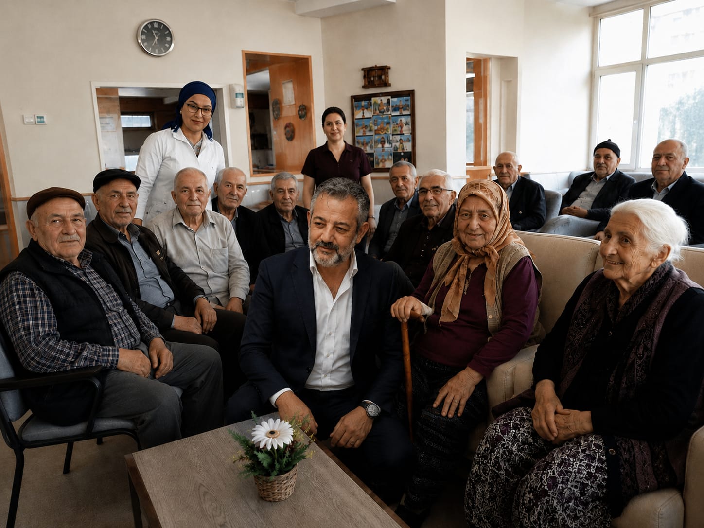 Başkanla Fotoğraflarımız